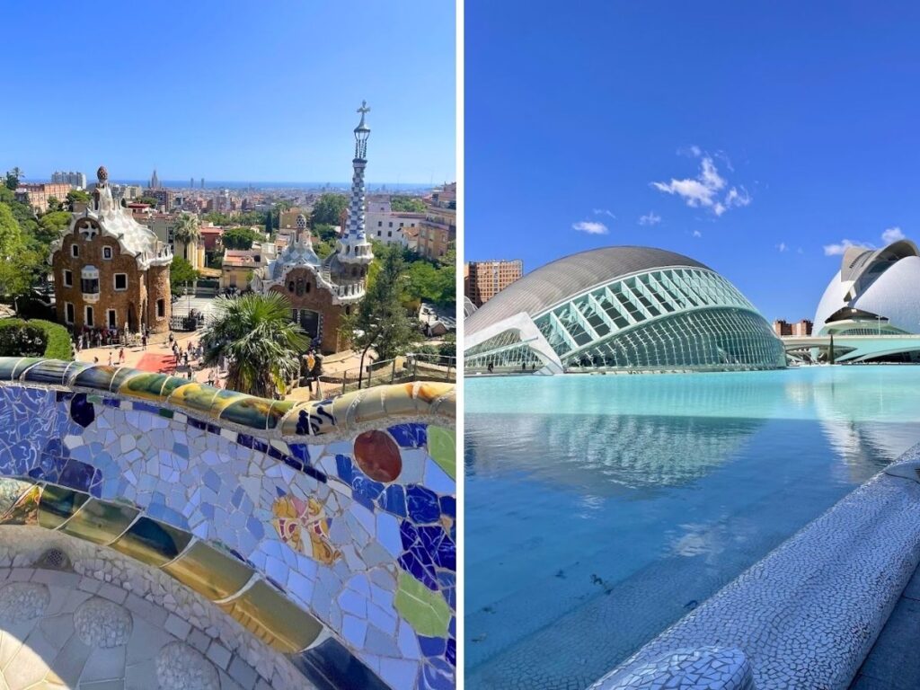 Barcelona or Valencia