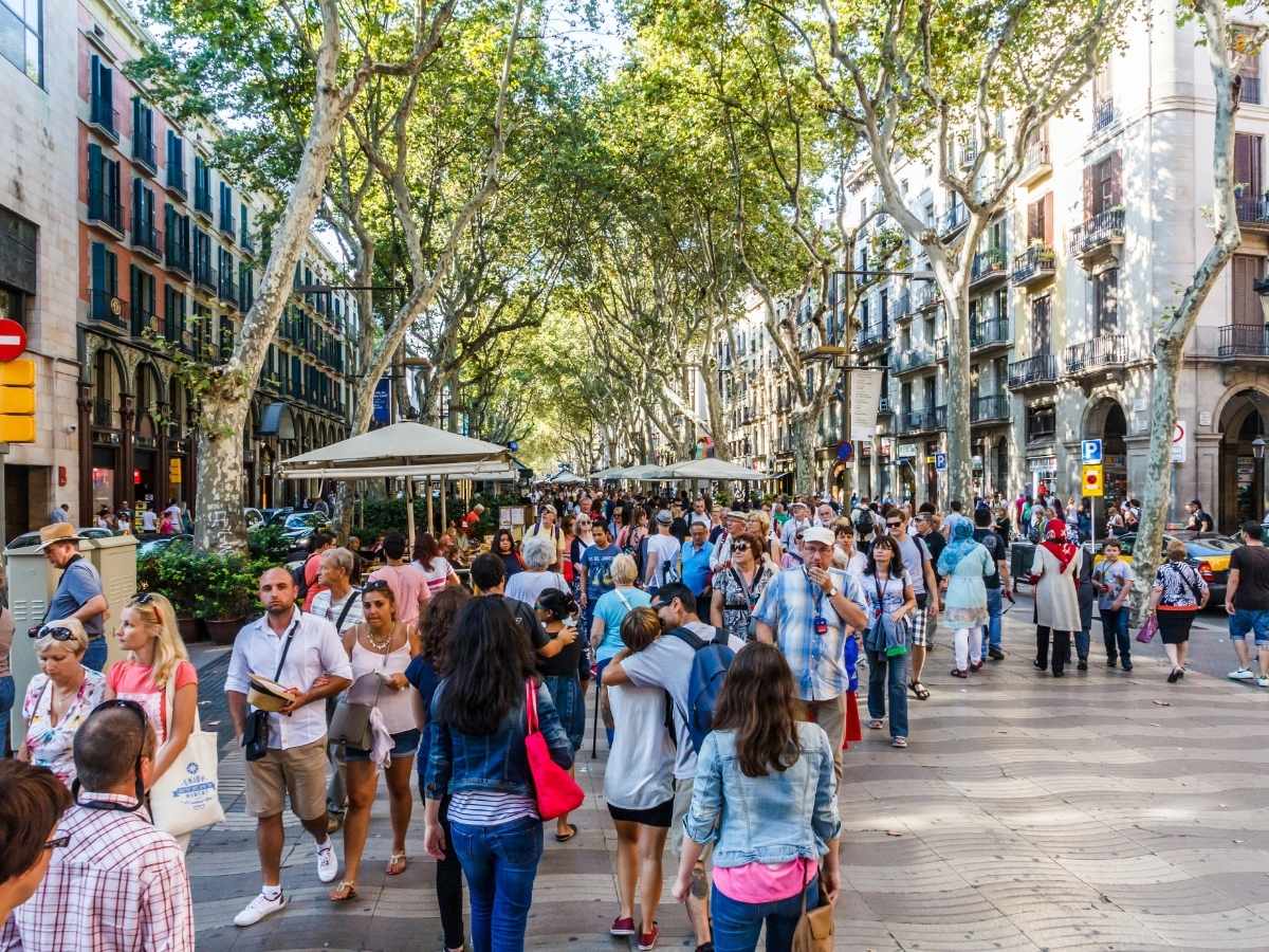 Pickpocketing in Barcelona